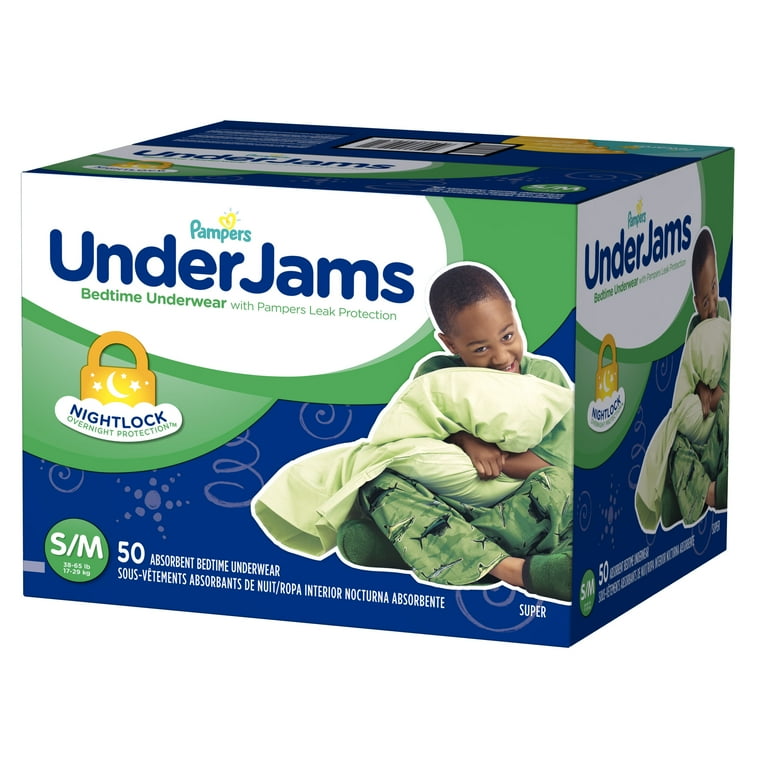 pampers underjams s m