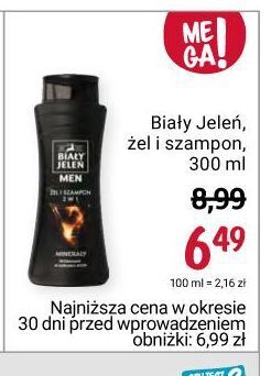 rossmann szampon biały jeleń