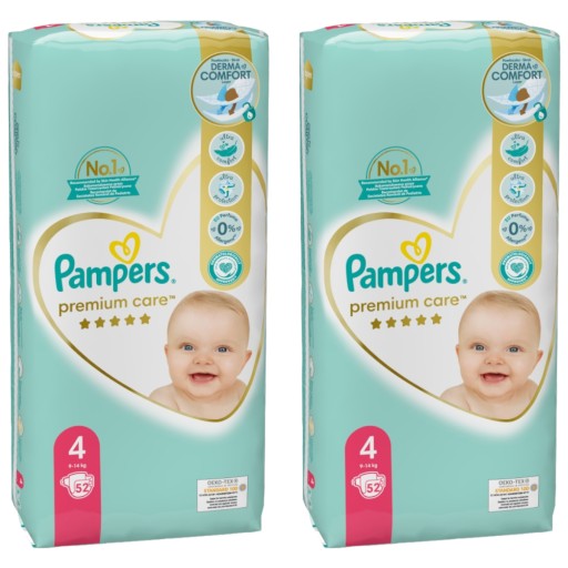 pampers 104 sztuki