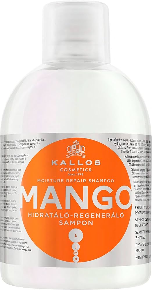 kallos mango regenerujący szampon do włosów wizaz