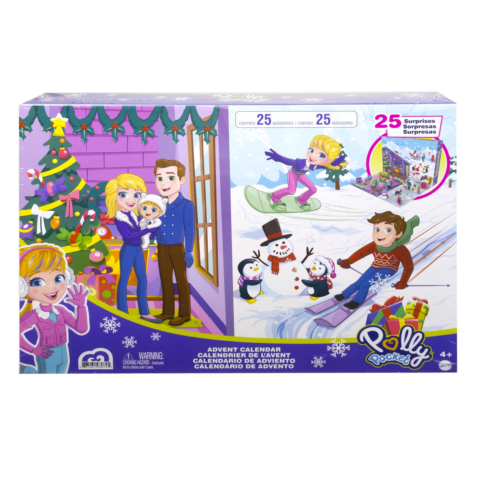 Kalendarz adwentowy Polly Pocket GYW07