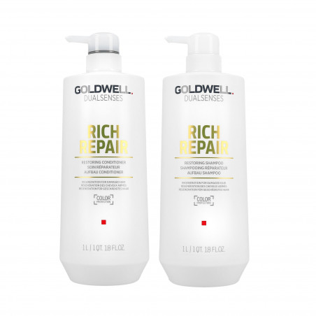 goldwell color extra rich szampon 1l odżywka 1l