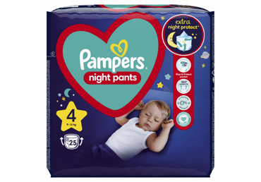 pampers 4 25 szt