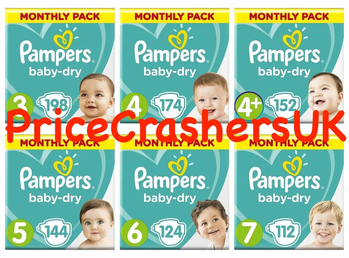 pampers 5 i 6 monthly pack