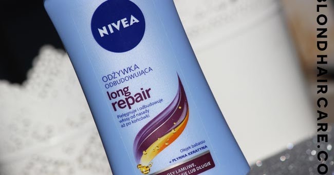 szampon do włosów nivea long repair opinie