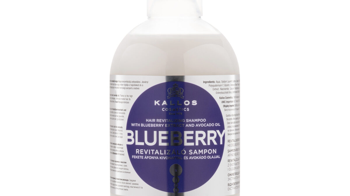 kallos kjmn blueberry jagodowy szampon 1000 ml