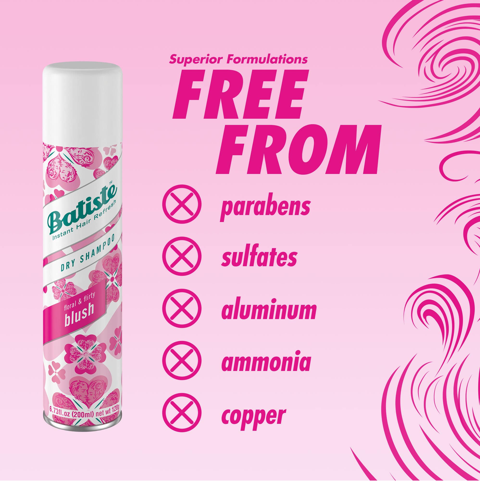 batiste suchy szampon blush