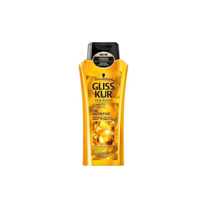 gliss kur oil nutritive szampon do włosów