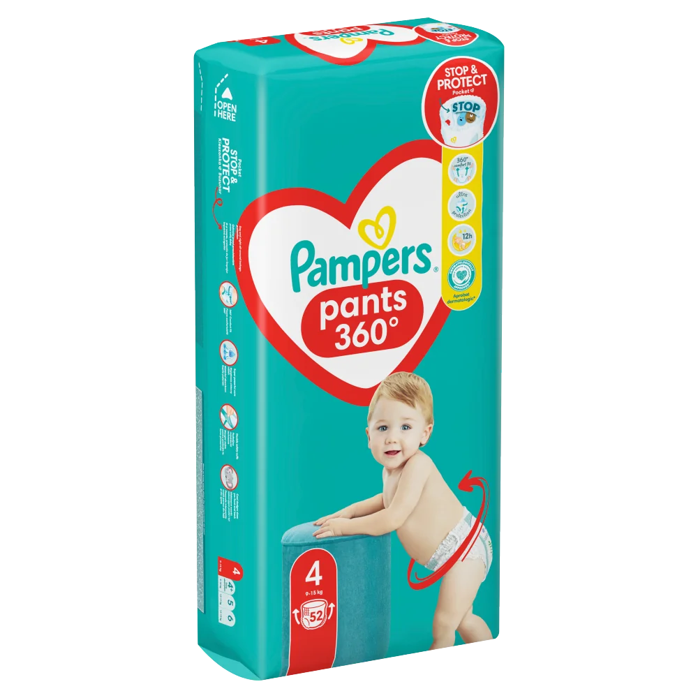 pieluchomajtki pampers 4 ezeberka