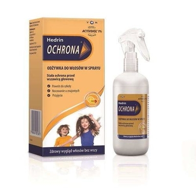 hedrin ochrona odżywka w sprayu do włosów 120 ml