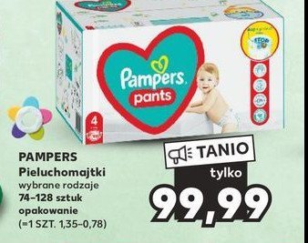 stoktotka pieluchomajtki pampers