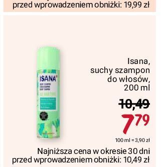 isana suchy szampon all hair types