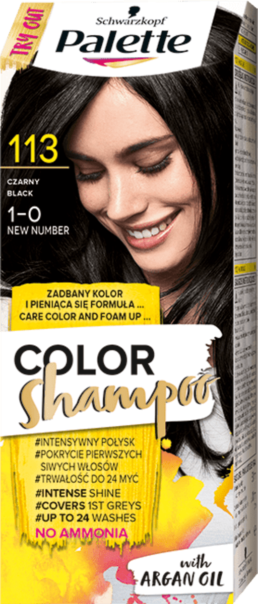 szampon koloryzujacy włosów schwarzkopf palette 315