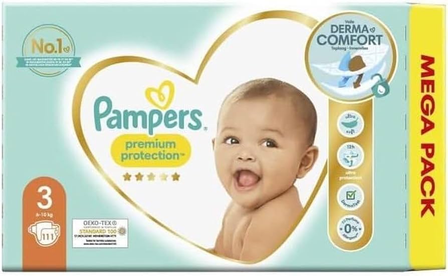 pieluchy pampers mega packa