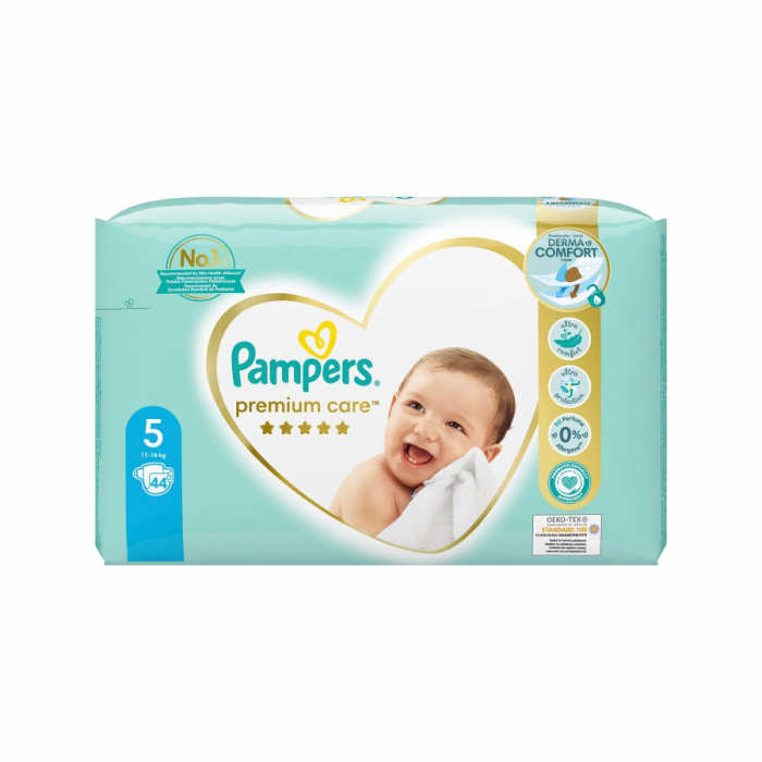 pampers premium care junior 44 szt