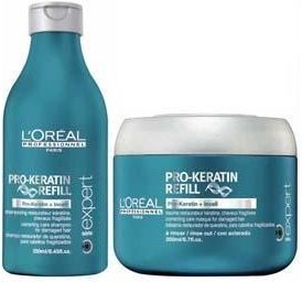 loreal pro-keratin refill odbudowujący szampon do włosów opinie