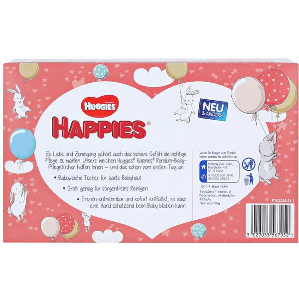 huggies happies 100 trockene