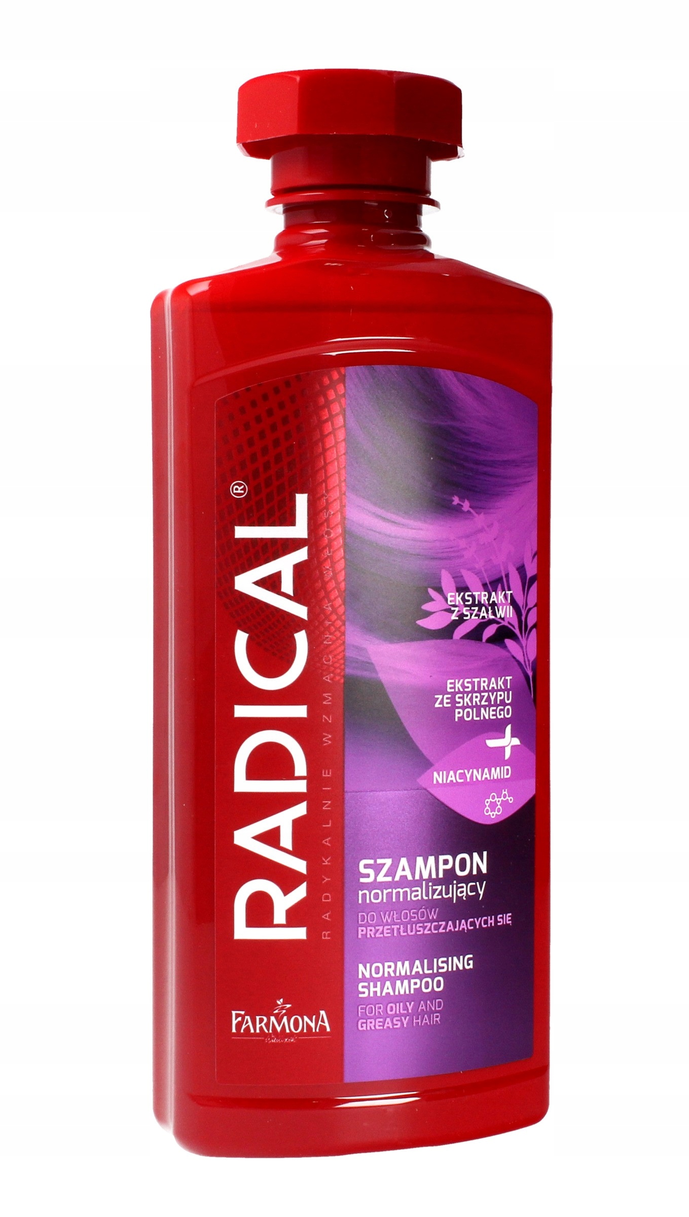 radical normalizującynormalizujący szampon do włosów tłustych 400 ml