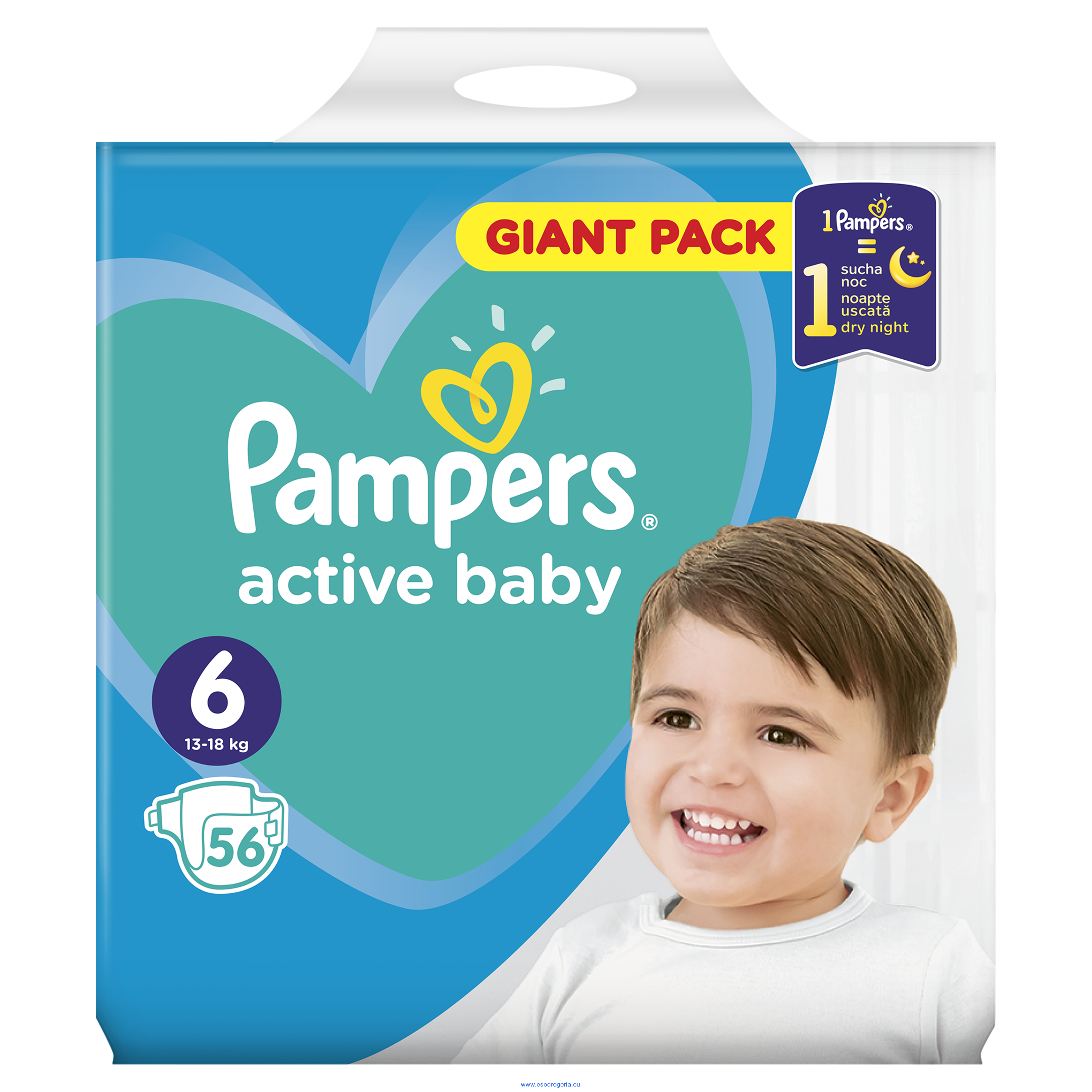 pampers active baby 1 ceny