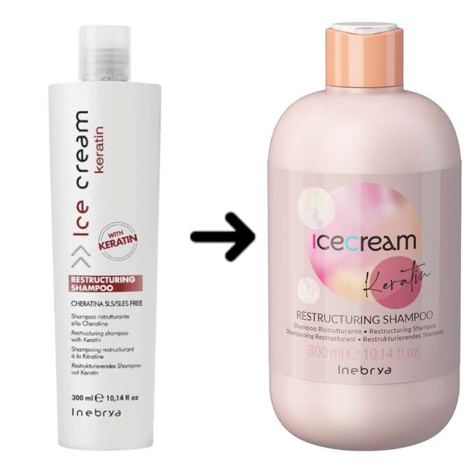 ice cream keratin szampon