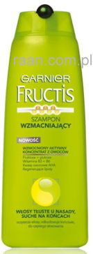 fructis szampon do włosów u nasady tłustych a suche końce