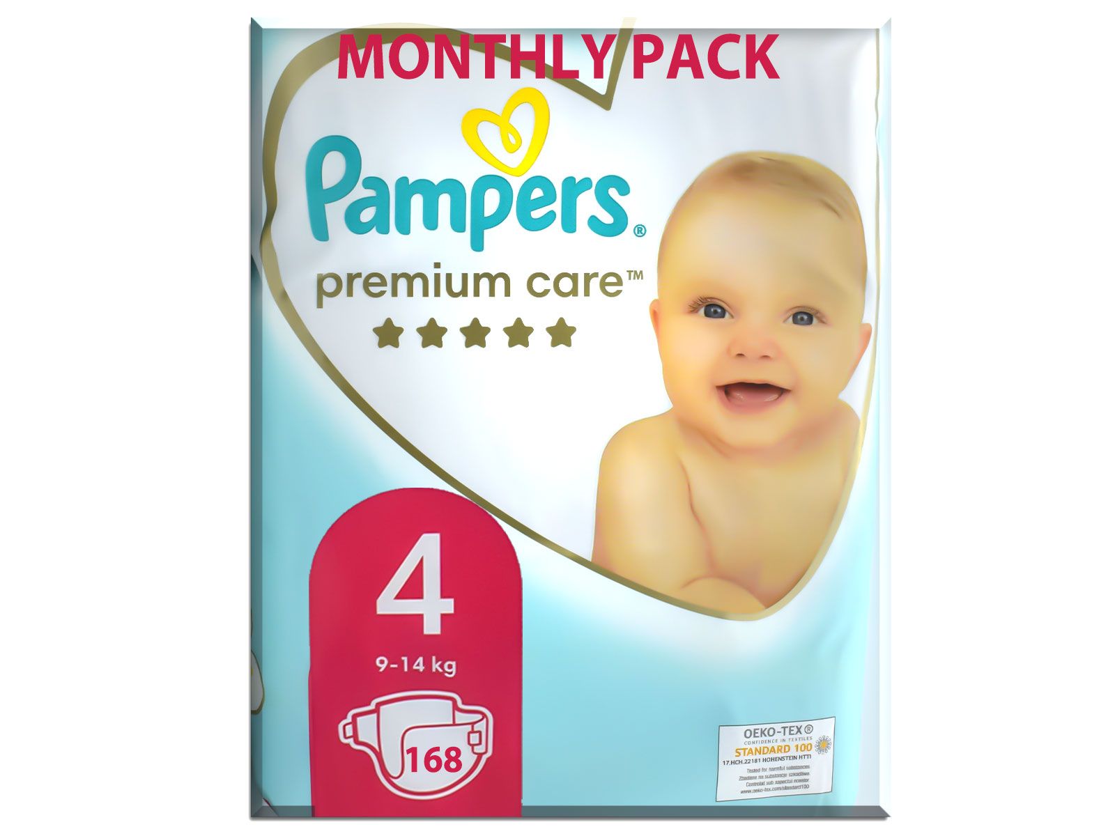 pampers premioum 4 168