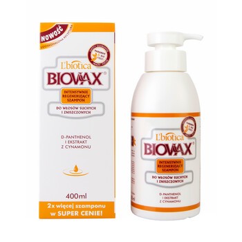 doz biovax szampon argan 400