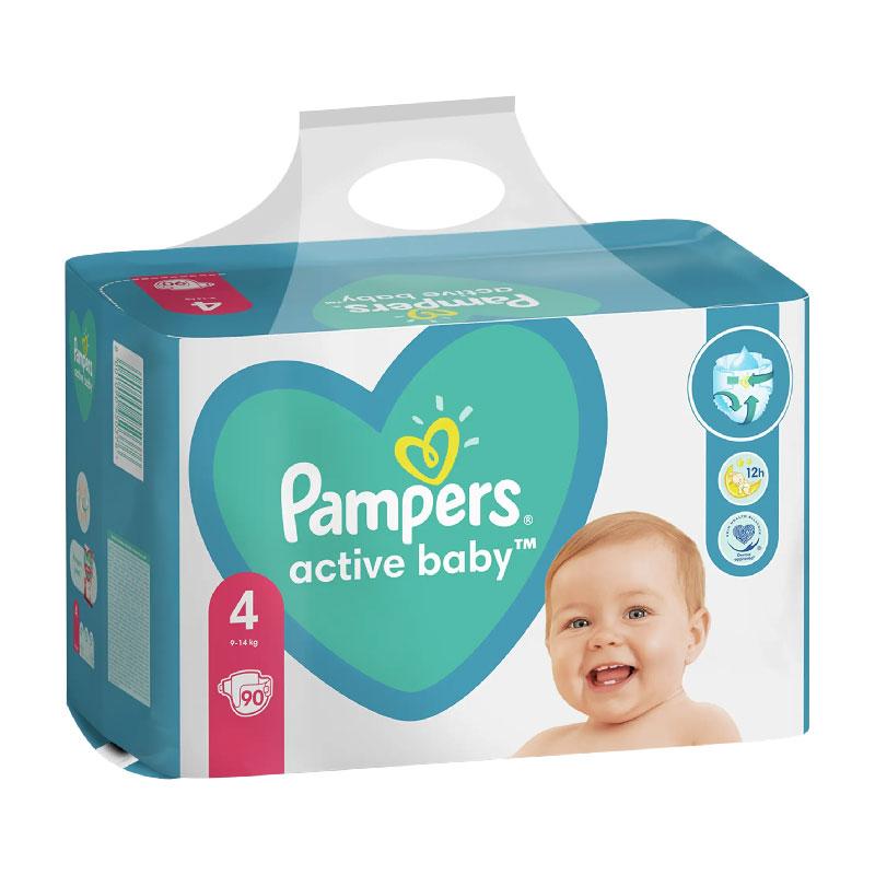 pampers ative baby 4