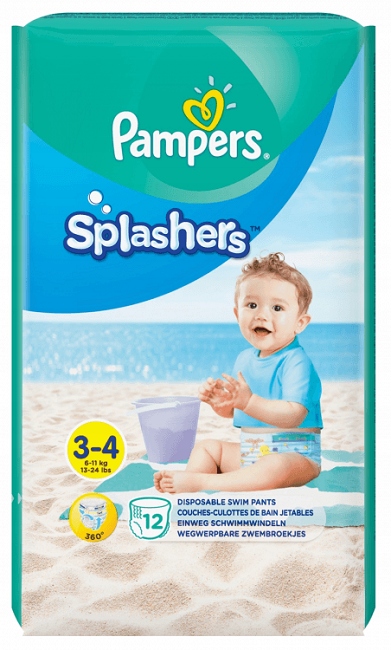 pieluchomajtki pampers na basen