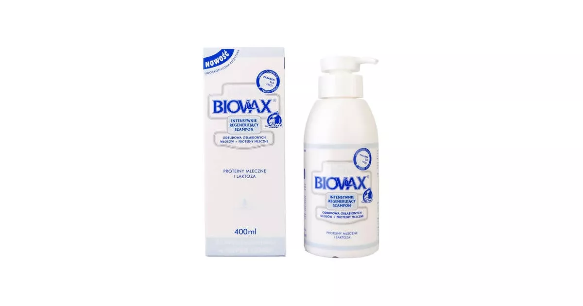 biovax latte szampon 200