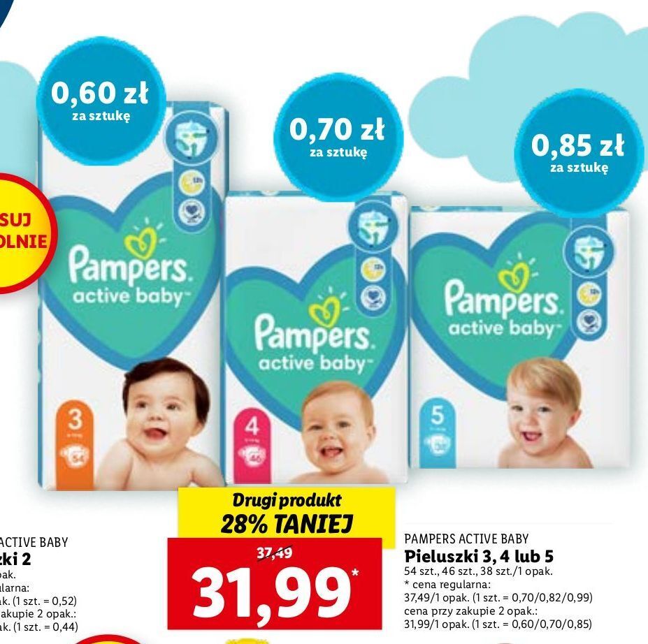 pampers active baby 4 lidl