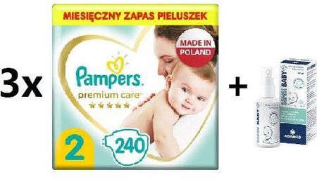 odparzenia pampers premium care