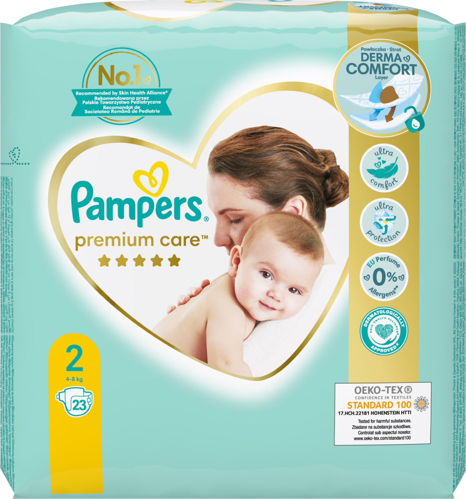 pampers premium care pieluchy rozmiar 2 mini