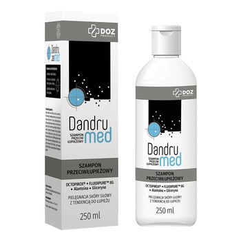 doz product dandru med szampon przeciwłupieżowy