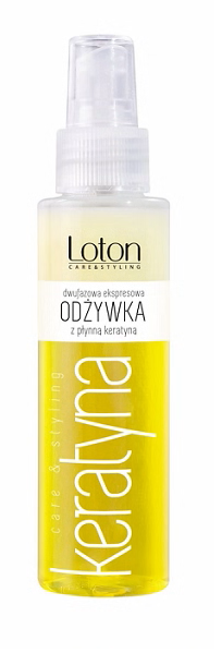 loton odżywka do włosów z keratyną