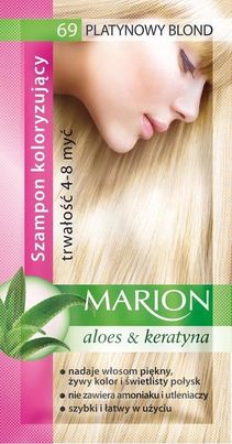 marion szampon koloryzujący platynowy blond