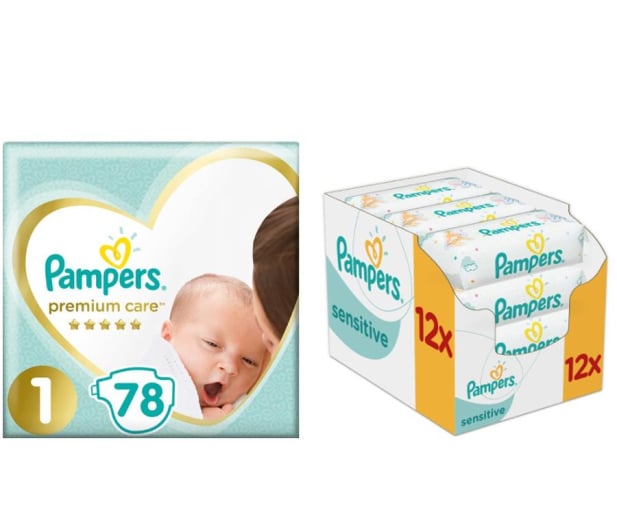 chusteczki pampers newborn