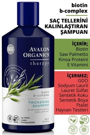 avalon organics biotin szampon opinie