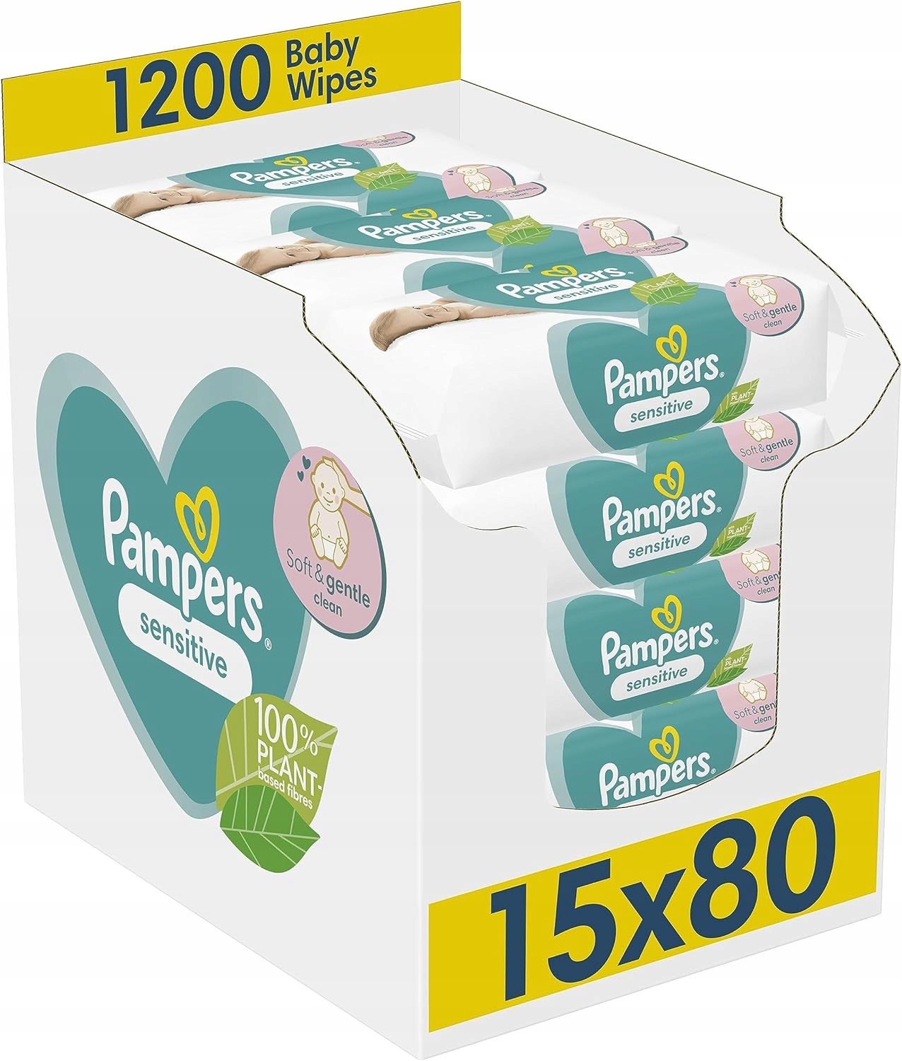 pampers sensative miesieczny zapas