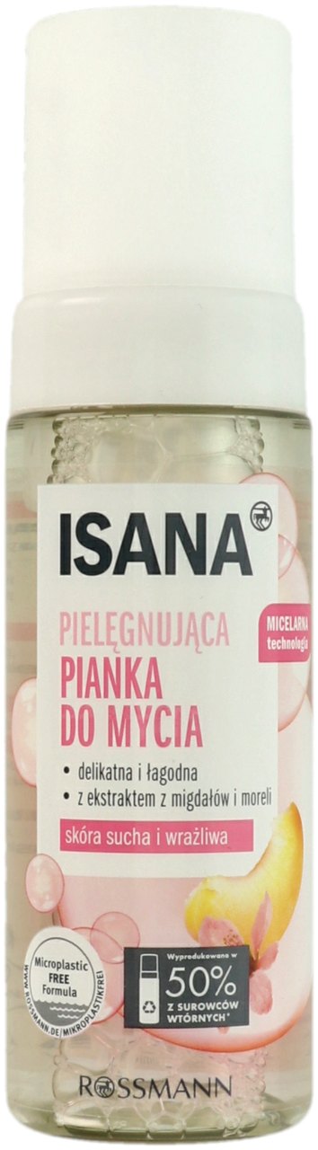 isana myjąca pianka do twarzy white blossom