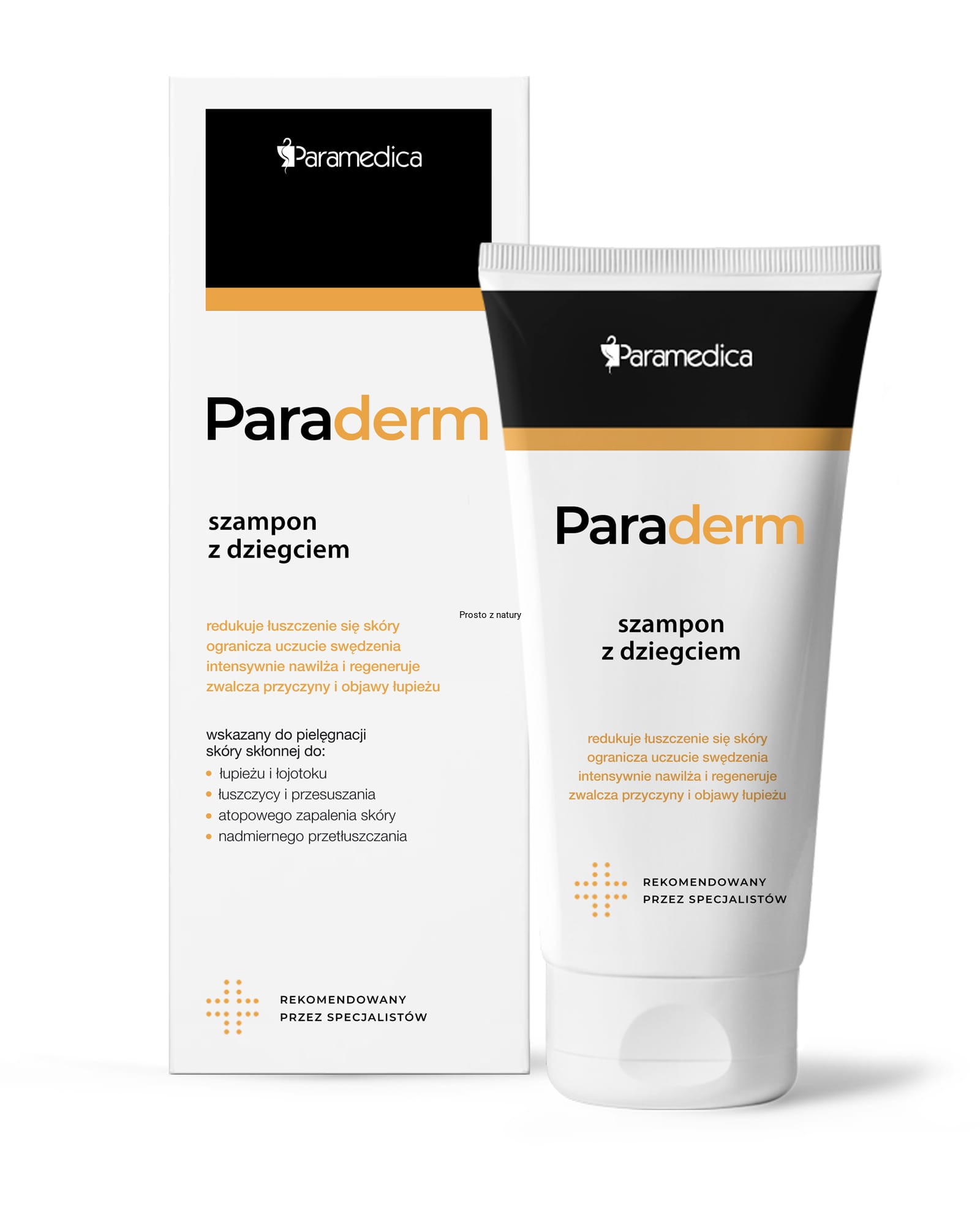 paraderm szampon z dziegciem 150 ml