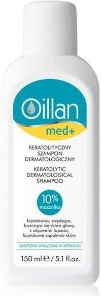 2 oillan med+ keratolityczny szampon dermatologiczny