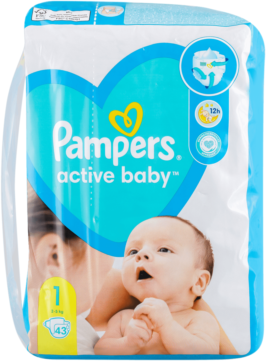 pampers active baby cena 1