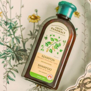 szampon green pharmacy z dziegciem