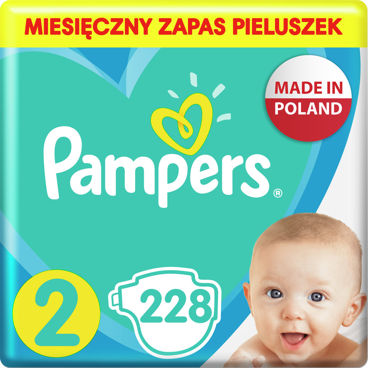 ieluchy pampers active baby maxi pack 2 mini 228szt