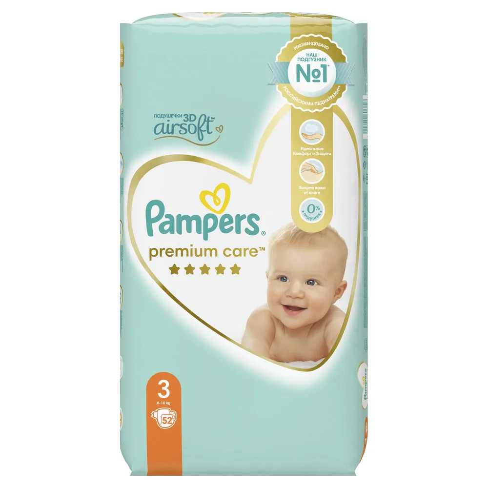 pampers premium care 3 6