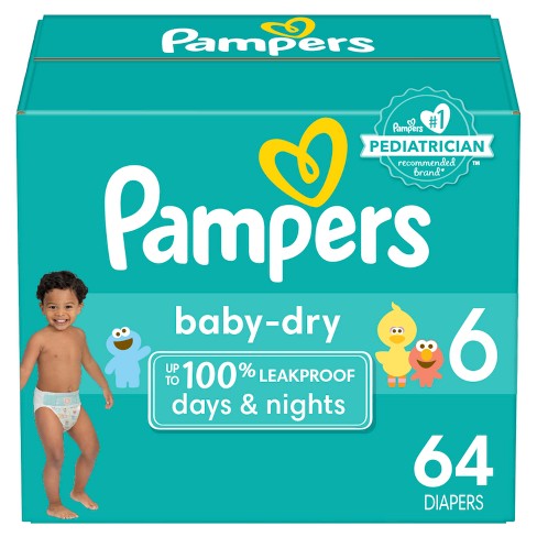 pampers size 6