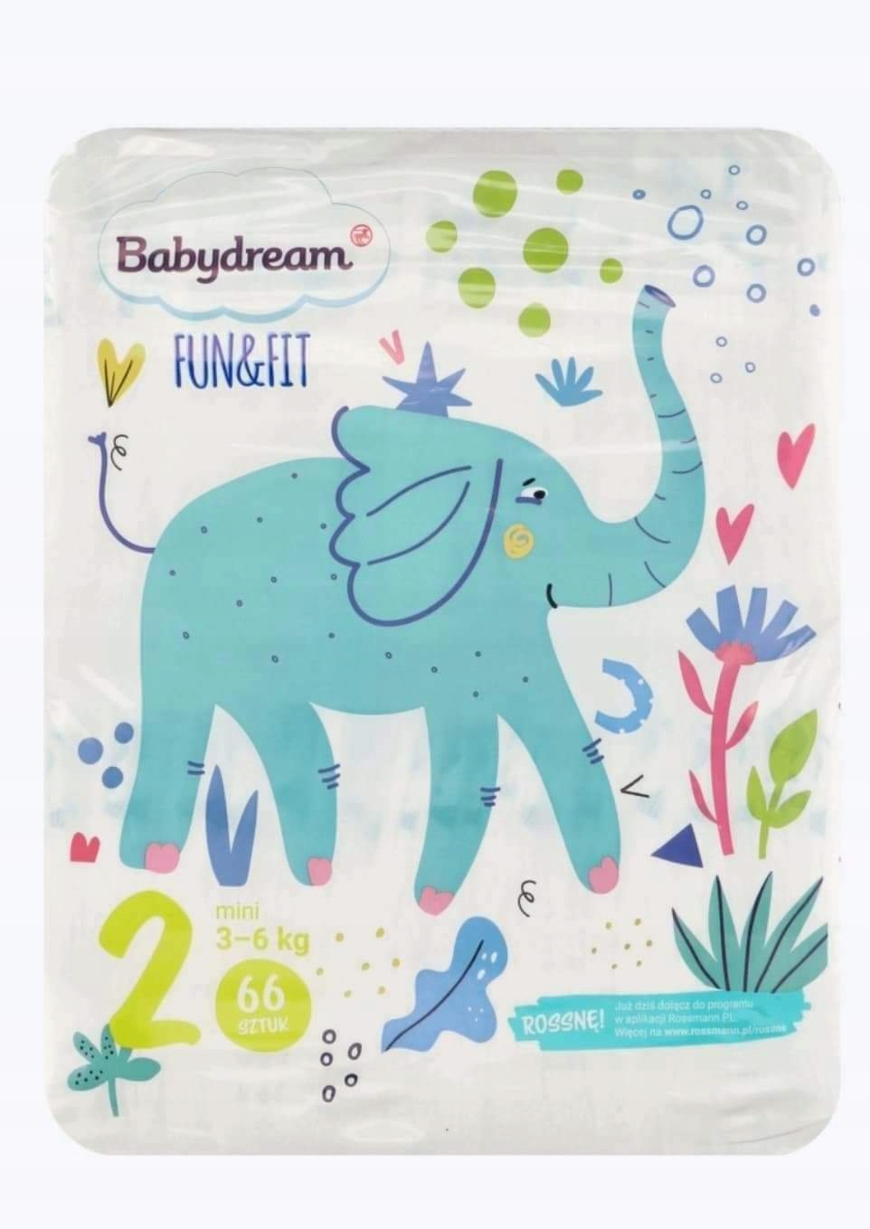 pieluchy babydream fun&fit 2