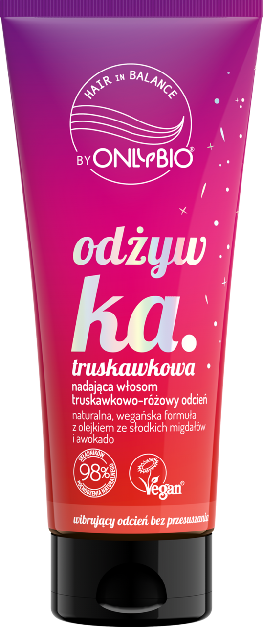 truskawkowa odżywka do włosów