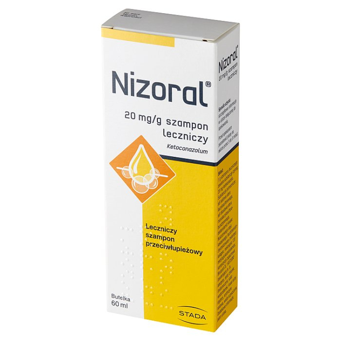 nizoral szampon leczniczy 20 mg g 60 ml